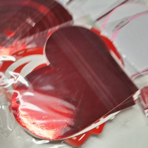 Valentines Decorations Love Hearts Classroom Party Sweetest Day Romantic Red Pin - Picture 4 of 6